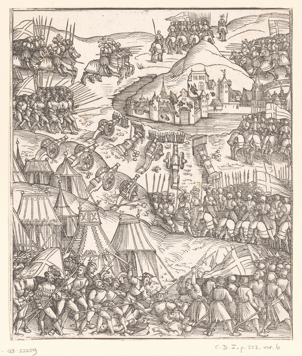 Beleg van Utrecht by anonymous, print, 1515