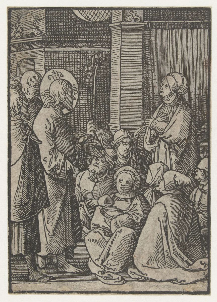 Prediking van Christus by Unknown, print, 1518-1522