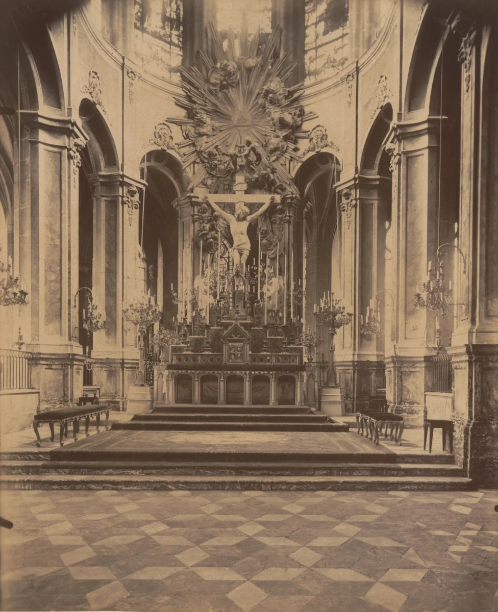Saint Méry by Eugène Atget, photograph, 1913