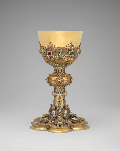 Chalice by Otto Meier, metalwork, 1608