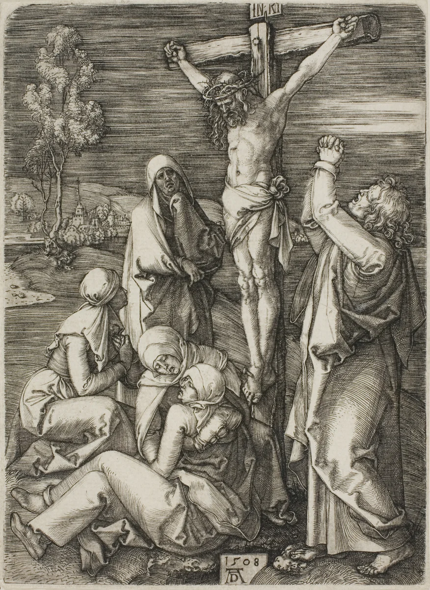 Crucifixion by Albrecht Dürer, print, 1508