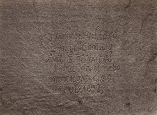 Historic Spanish Record of the Conquest by Timothy O'Sullivan, photograph, 1871