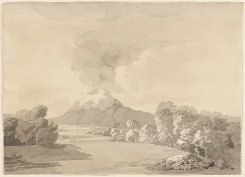 The Wrekin, Shropshire by Francis Towne, drawing, 1770