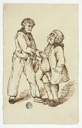 Sailor and Gentleman by Philipp William May, drawing, 1884-1903
