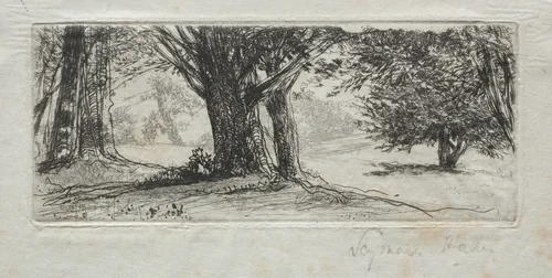 Holly Field by Francis Seymour-Haden, print