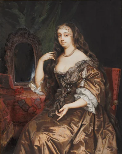 Portrait of Anne Hyde, Duchess of York by Nicholas Dixon, painting, 1657-1667
