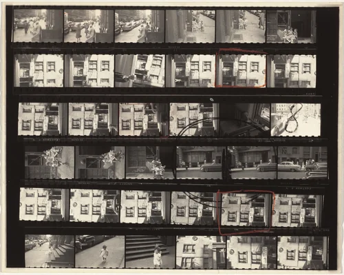 11th Street story 8/People You Don't See 11 by Robert Frank, photograph, 1951
