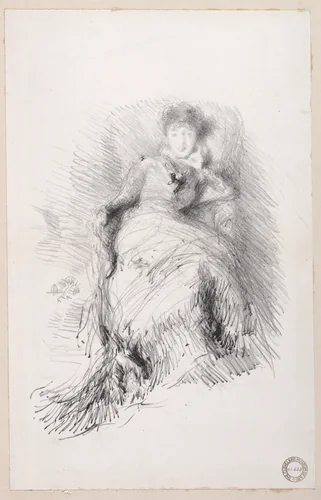 Study by James McNeill Whistler, print, 1878
