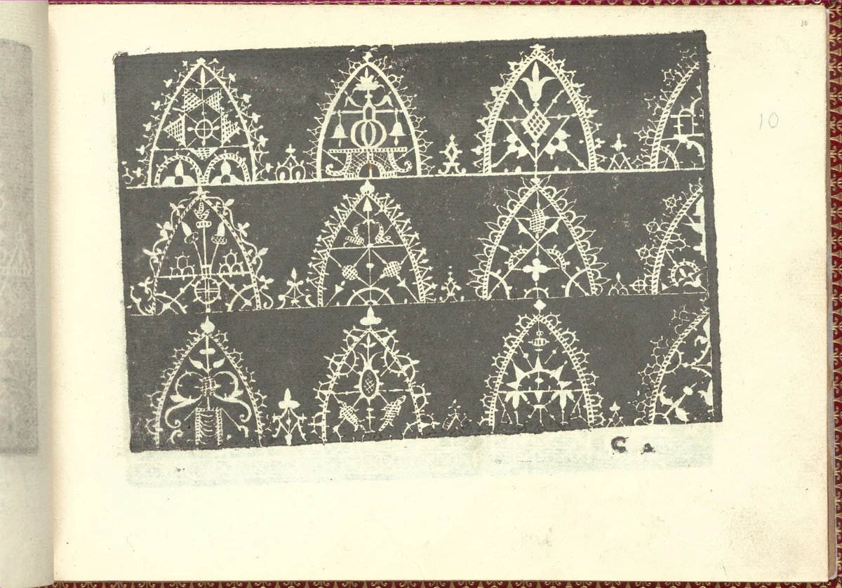 Corona delle Nobili et Virtuose Donne: Libro I-IV, page 10 (recto) by Cesare Vecellio, book, 1601