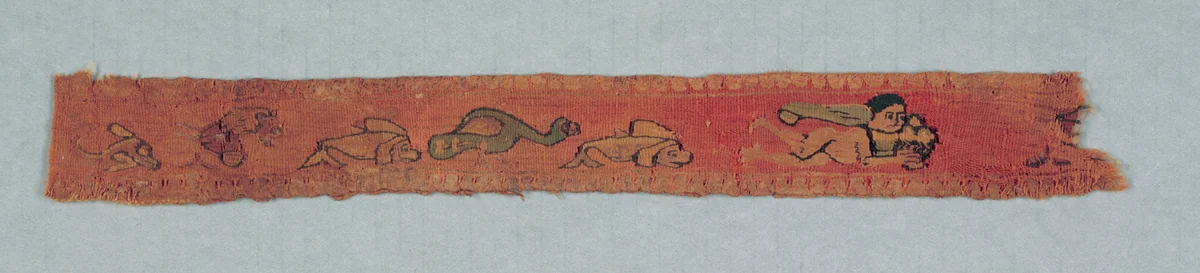 Fragment from a Child's Tunic: Clavus II by Unknown, textile, 600-799
