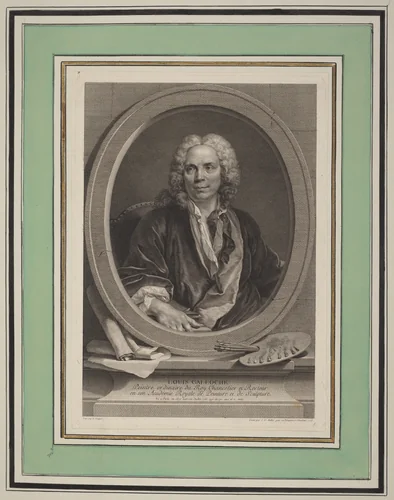 Louis Galloche by Johann Gotthard Müller
Louis Tocqué, print, 1776