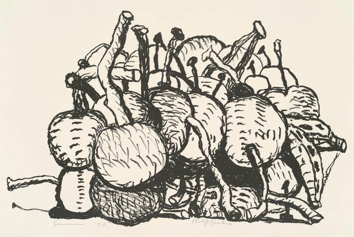 Summer [special proof] by Philip Guston
Christine Fox
Larry Krueger
Gemini G.E.L., print, 1979-1980
