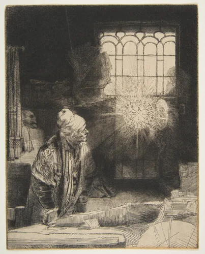 Faust by Rembrandt van Rijn, print, 1647-1657