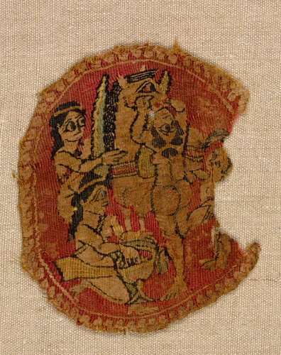 Five Round Segmenta by Unknown, textile, 650-750