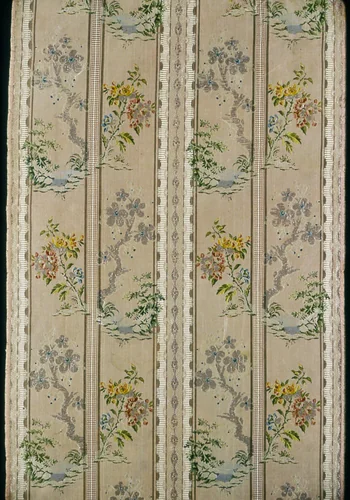 Panel by Probably France, textile, 1755-1780