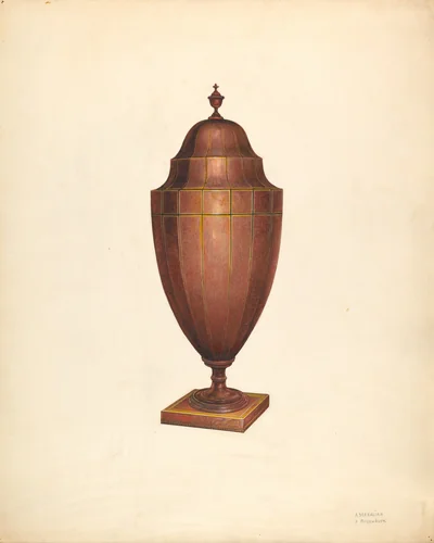 Knife and Spoon Box by Earnest Busenbark
Arsen Maralian, index of american design, 1938