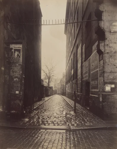 Rue Rataud by Eugène Atget, photograph, 1909