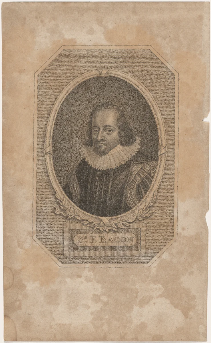 Sir Francis Bacon, Lord Verulam by Unknown 19th Century, print, 1800-1899