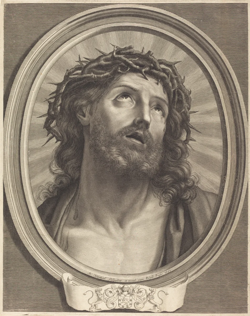 Ecce Homo by Robert Nanteuil, print, 1653