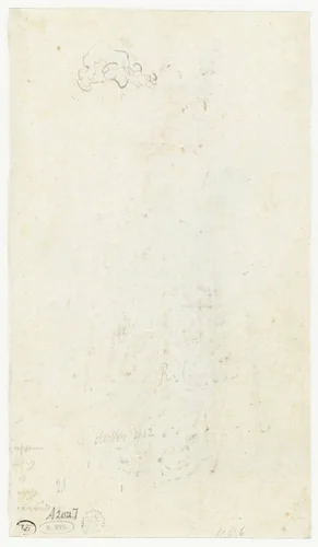 A Cap by Rembrandt van Rijn, drawing, 1629-1630