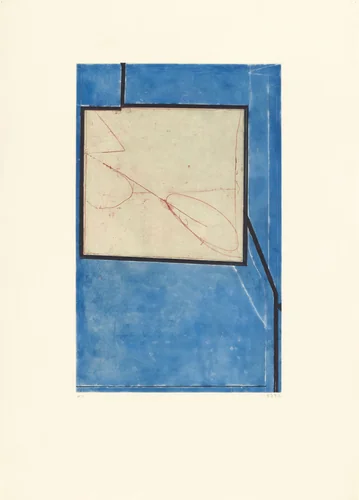 Two Way II by Richard Diebenkorn, print, 1982