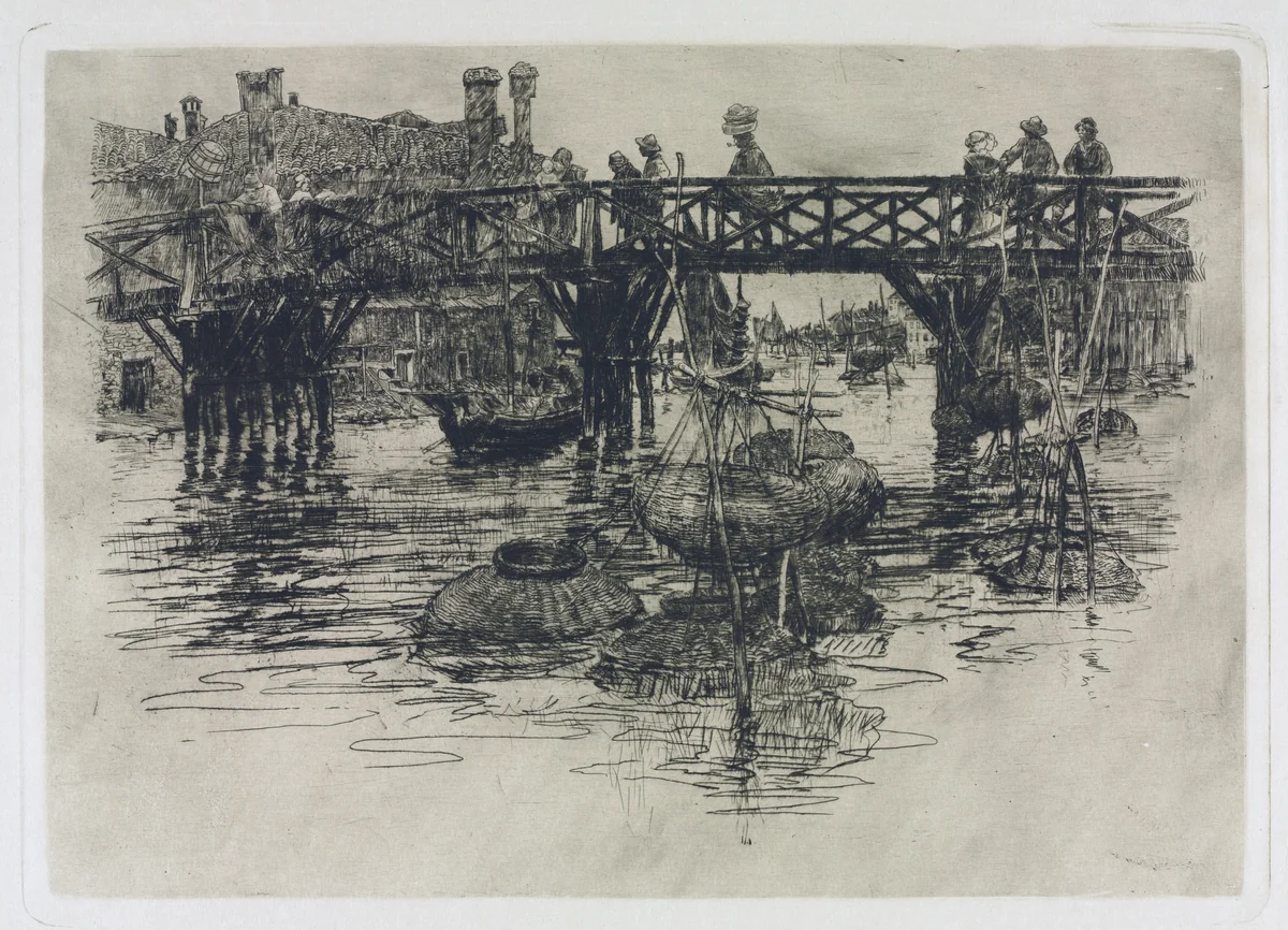 San Pietro in Castello, Venice by Frank Duveneck, print, 1883