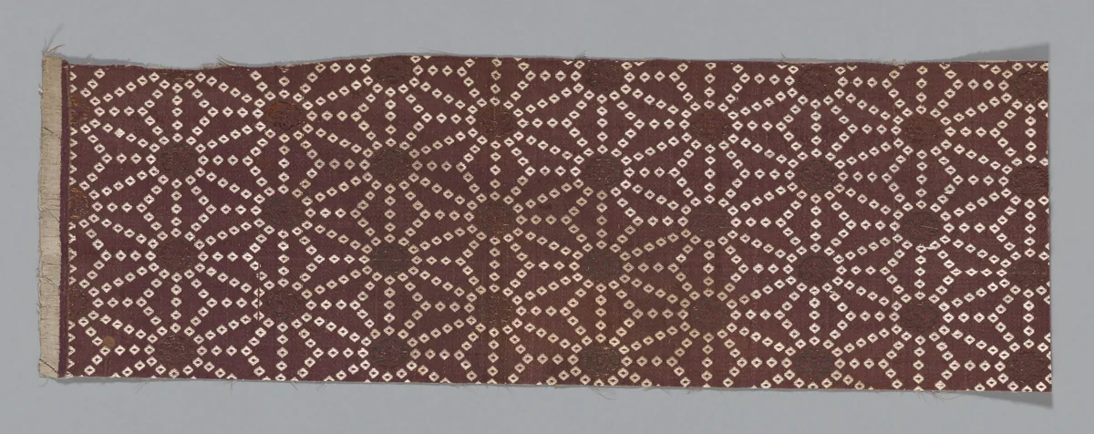 Fragment by Japan, textile, 1775-1825