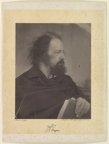 Alfred, Lord Tennyson by Julia Margaret Cameron, photograph, 1865