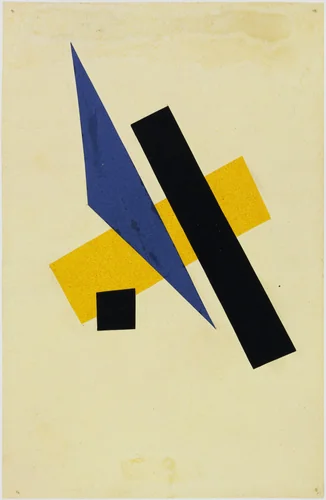 Untitled by Liubov Popova, drawing, 1917