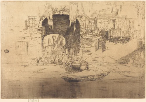 San Biagio by James McNeill Whistler, print, 1879-1880
