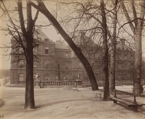 Jardin Luxembourg by Eugène Atget, photograph, 1902
