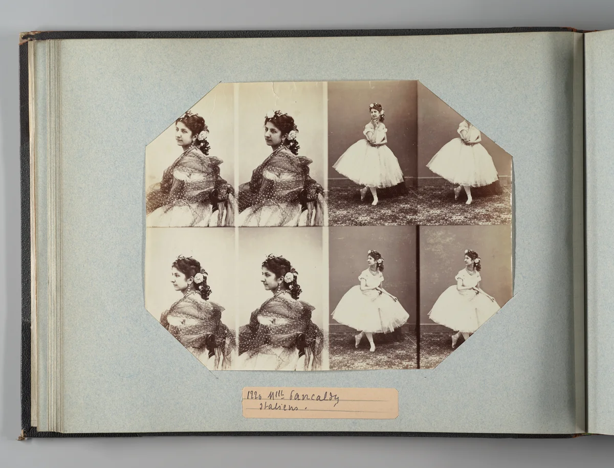 Mlle Pancaldy - Italiens by André Adolphe-Eugène Disdéri, photograph, 1850-1869