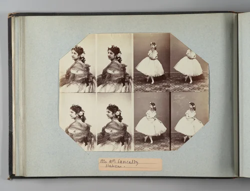 Mlle Pancaldy - Italiens by André Adolphe-Eugène Disdéri, photograph, 1850-1869