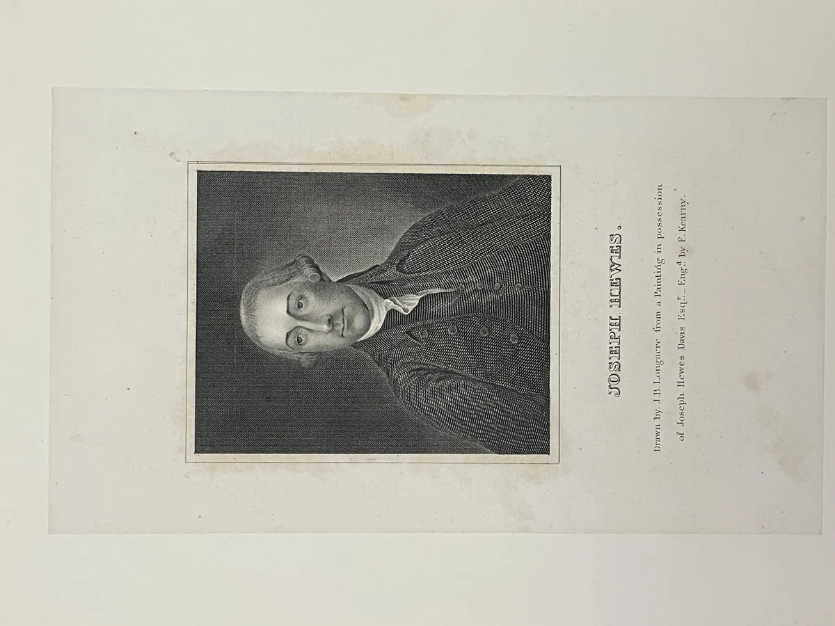Joseph Hewes by Francis Kearny, other, 1800-1837