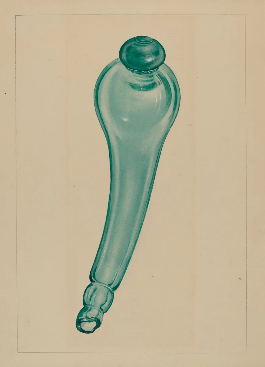 Powder Horn by John Tarantino, index of american design, 1936