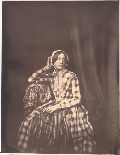 Louise-Marie-Julie by Louis-Adolphe Humbert de Molard, photograph, 1849