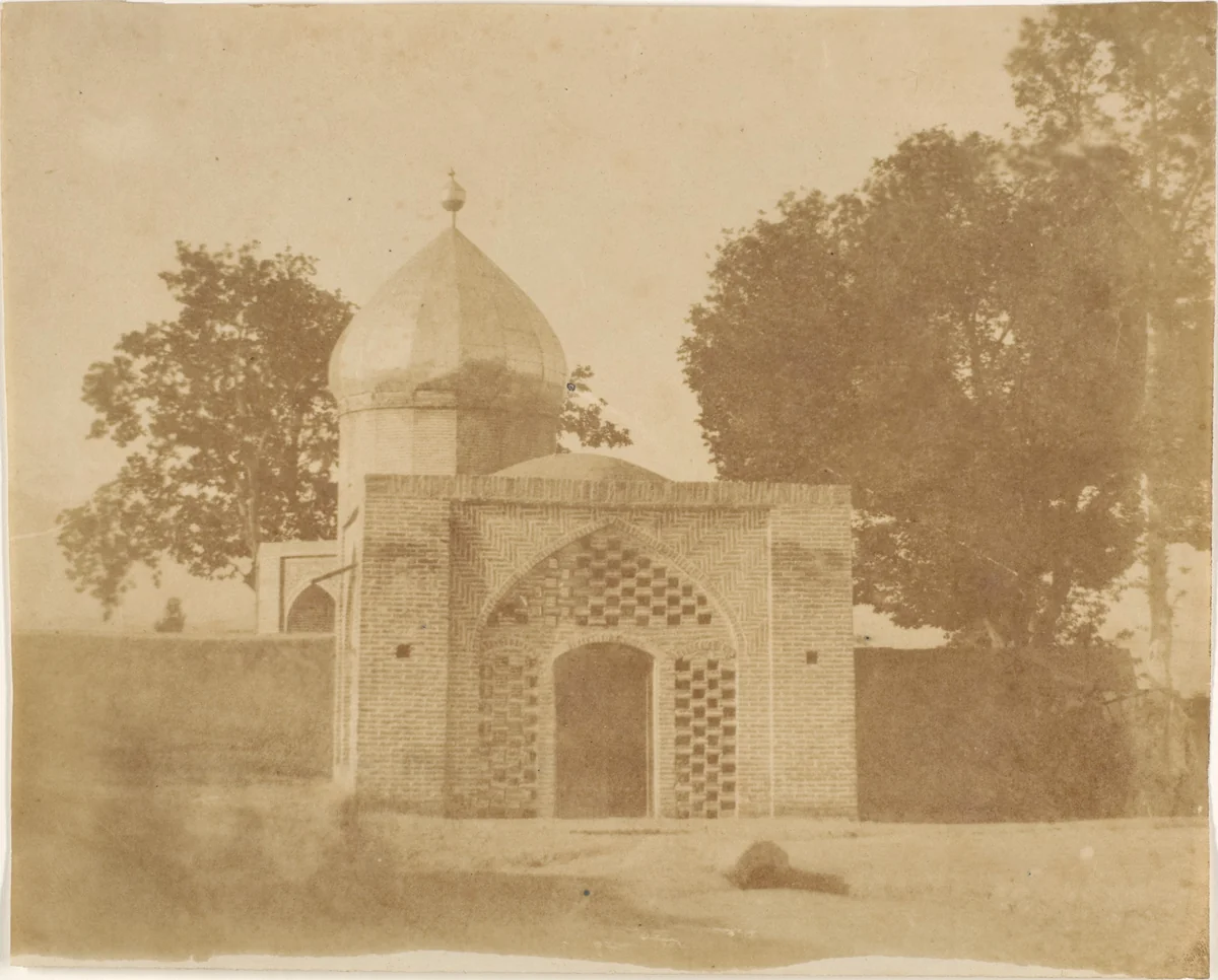 Tomb of the Khan of Khiva at Teheran by Luigi Pesce, photograph, 1859