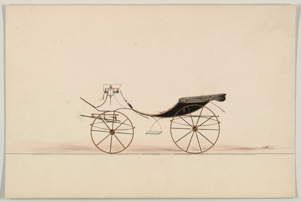 Victoria (unnumbered) by Brewster & Co., drawing, 1865-1875