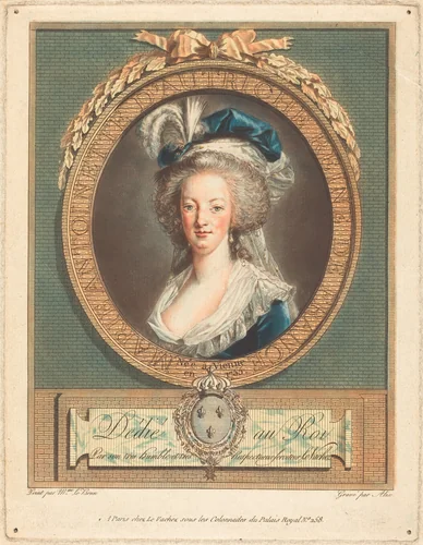 Queen Marie-Antoinette by Pierre-Michel Alix
Élisabeth Louise Vigée Le Brun, print, 1762-1817