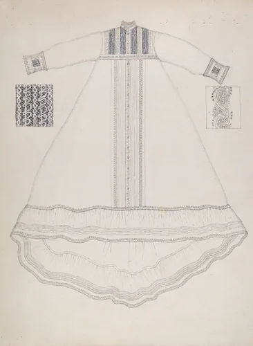 Nightgown by Evelyn Bailey, index of american design, 1936