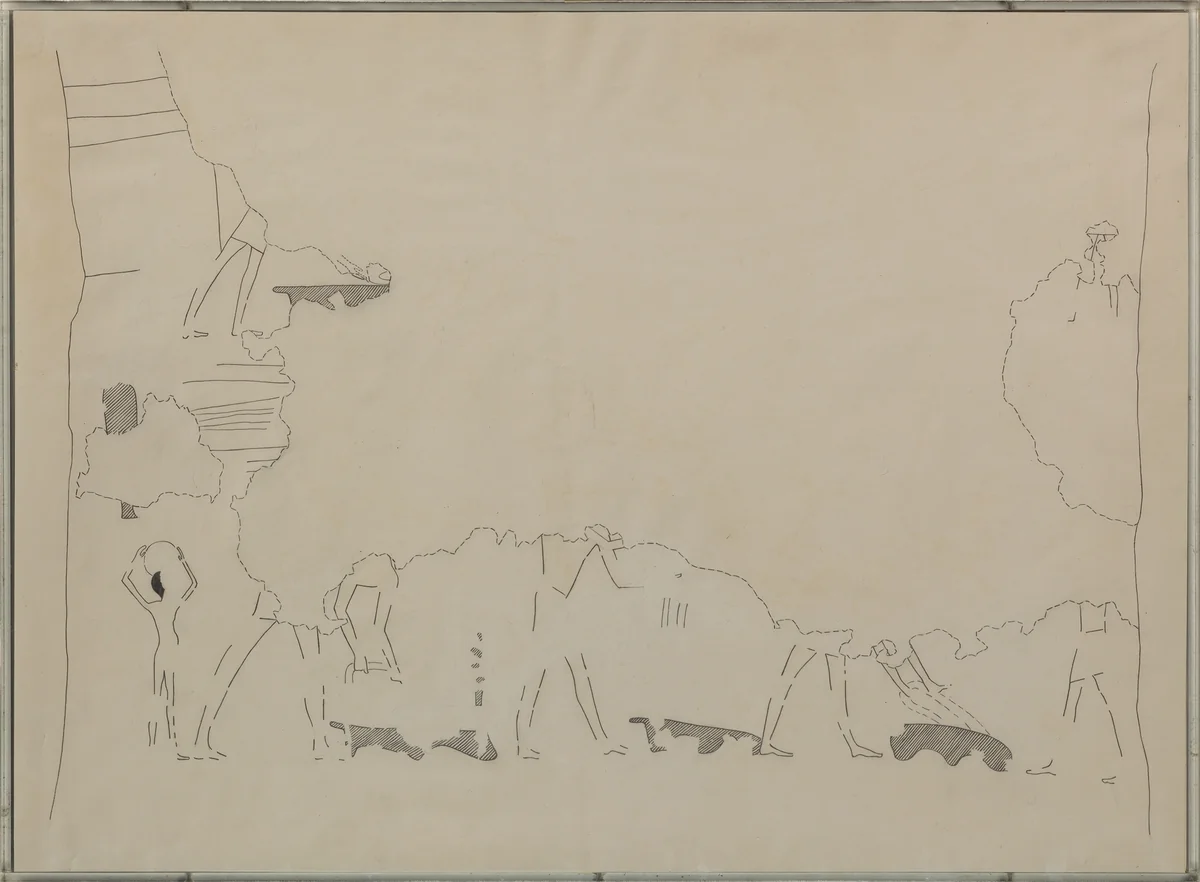 Washing Linen, Tomb of Djari by Unknown Copyist, artwork, -2050