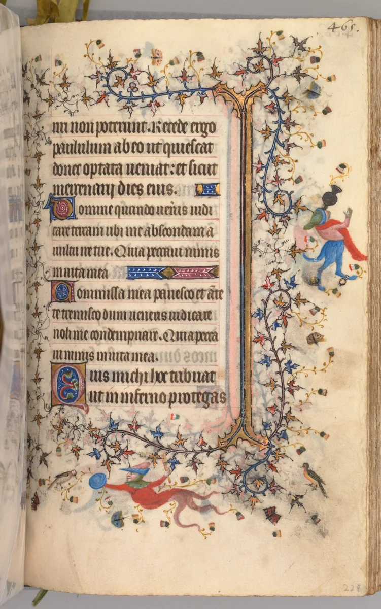 Hours of Charles the Noble, King of Navarre (1361-1425): fol. 227r, Text by Master of the Brussels Initials and Associates, book, 1400-1410