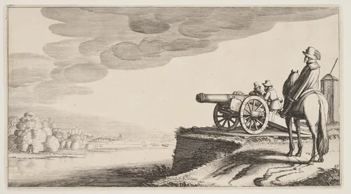 Watch-Tower on a River, from Landscapes (Playsante Lantschappen) by Claes Jansz. Visscher II, print, 1641