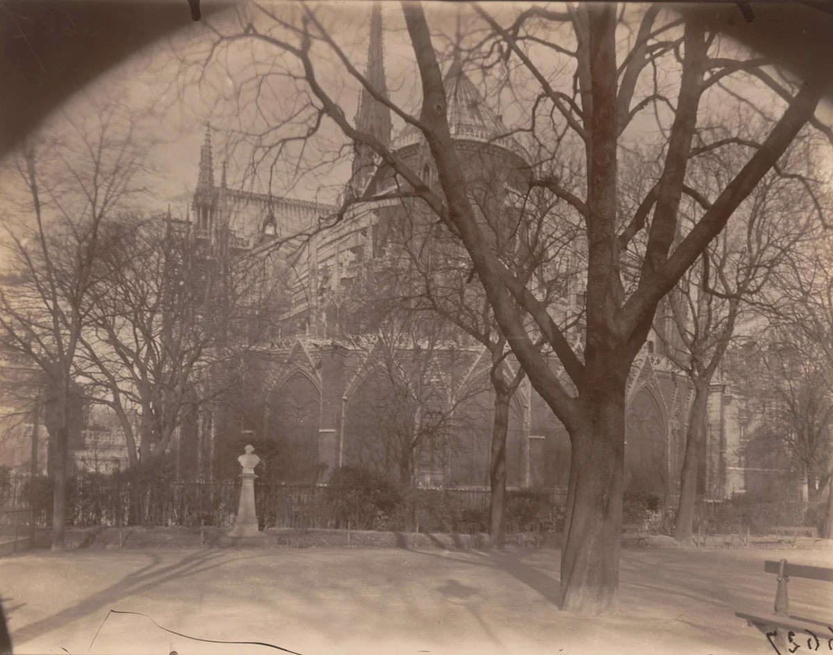 Notre-Dame by Eugène Atget, photograph, 1926