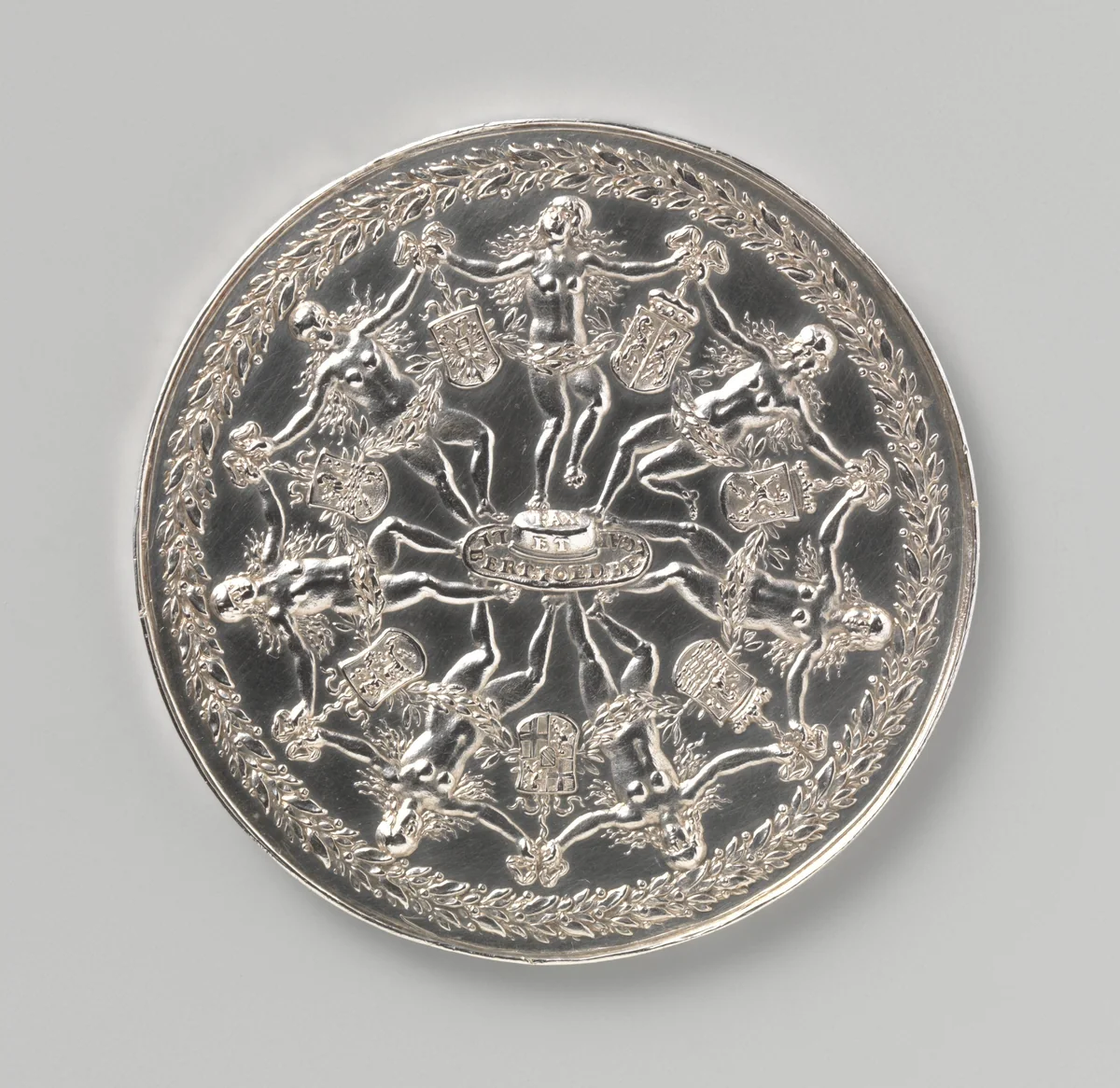 Treaty of Münster by S.M. Boxhorn, metalwork, 1648