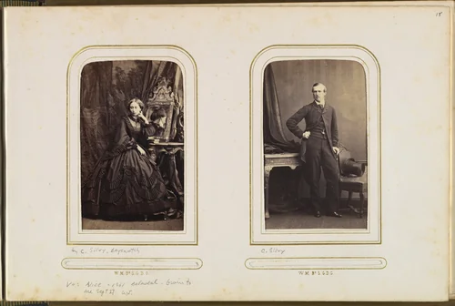 [Carte-de-Visite Album of British and European Royalty] by F. Joubert, book, 1860-1879