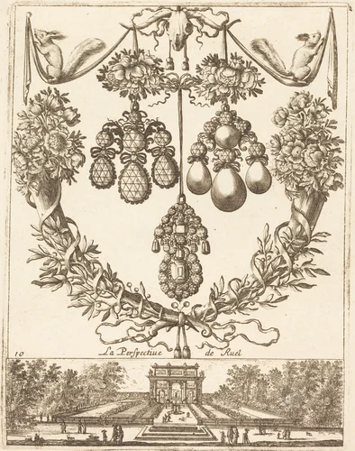 Perspective de Ruel by François Le Febvre, print, 1665