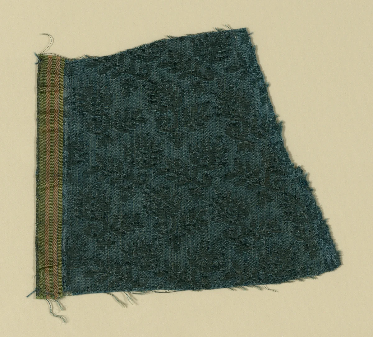 Fragment by Italy, textile, 1601-1650