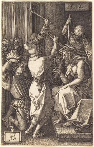 Christ Crowned with Thorns by Albrecht Dürer, print, 1512