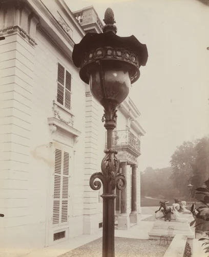 Bagatelle by Eugène Atget, photograph, 1921